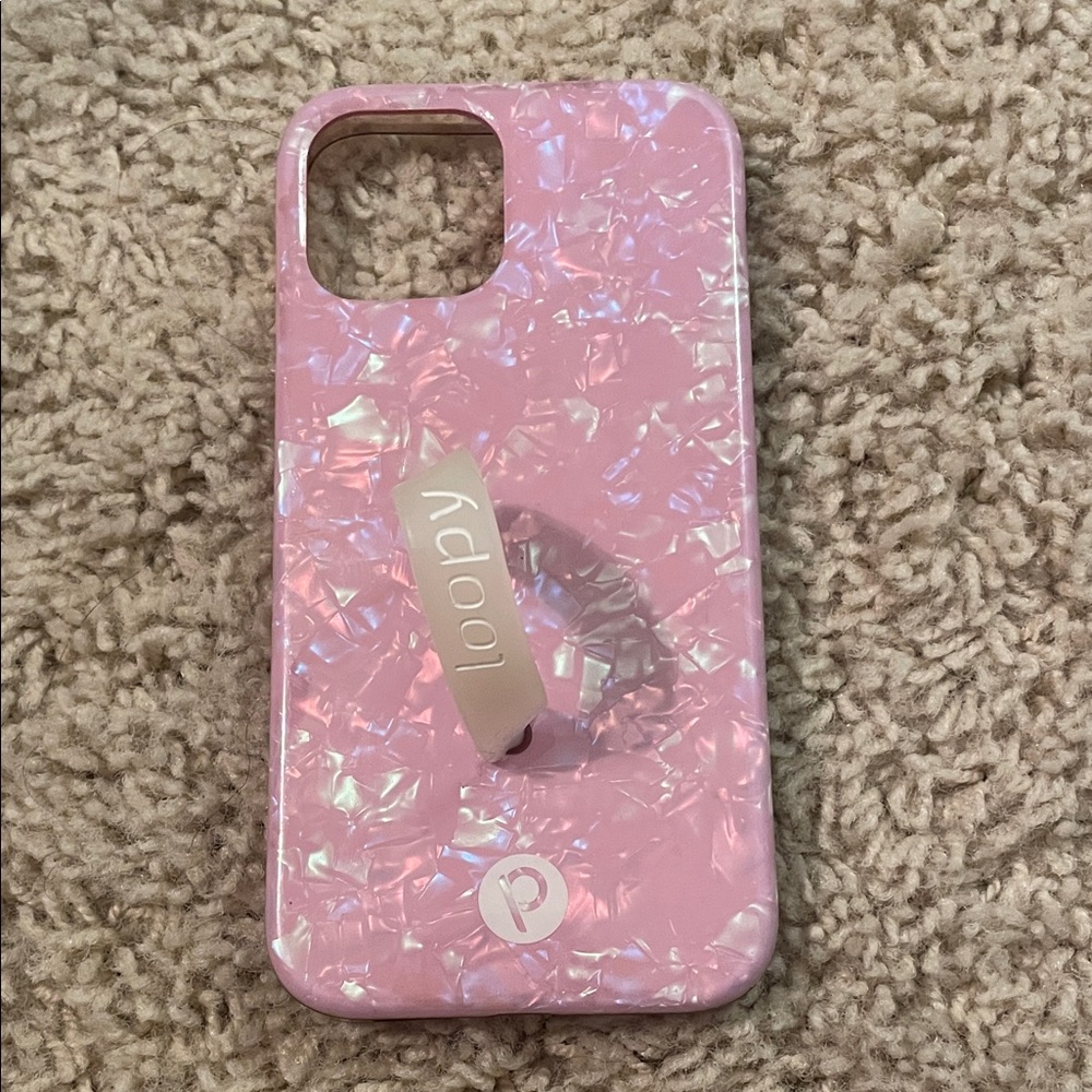 Loopy Case Iridescent Pink Phone Case